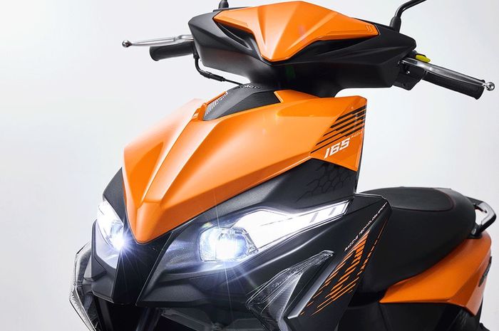 penampakan skutik baru Kymco RTS R 165 model 2026