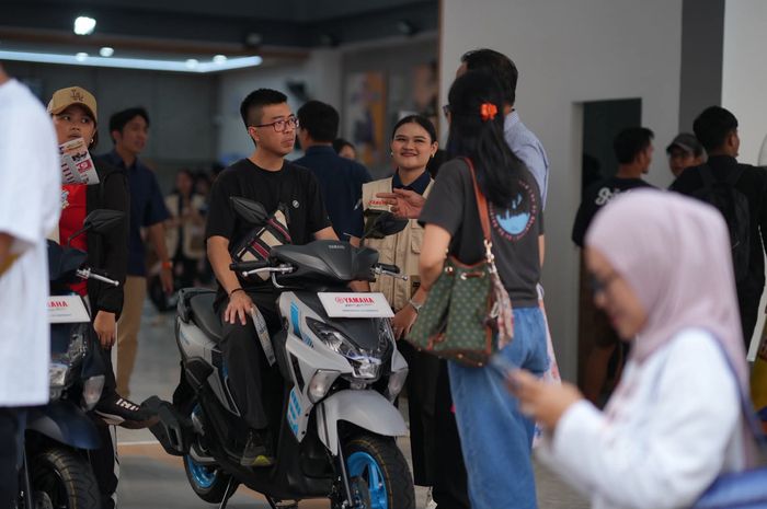Keseruan Booth Yamaha di Jakarta Fair Kemayoran 2026
