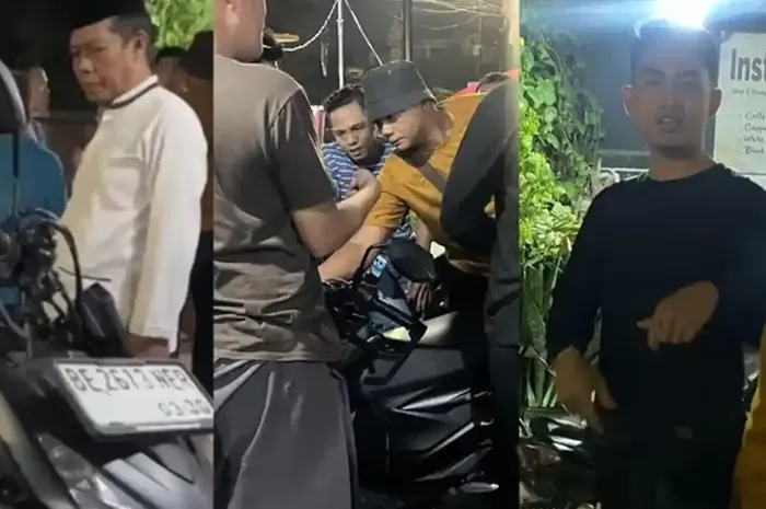 Aksi pemilik Honda BeAT Street menggagalkan aksi pencurian motor miliknya meski dua pelaku melepaskan empat kali tembakan di Jalan Pagar Alam, Segala Mider, Tanjungkarangbarat, Bandar Lampung