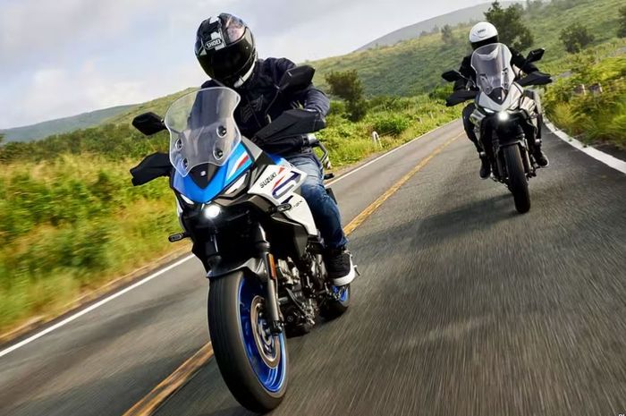 penampakan moge baru Suzuki SV-7GX, motor touring bermesin V-Twin