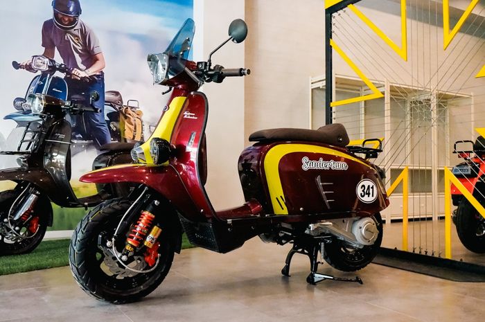 Scomadi Turismo Technica 200W Frank Sanderson Edition II  hanya dijual 100 unit di Indonesia 