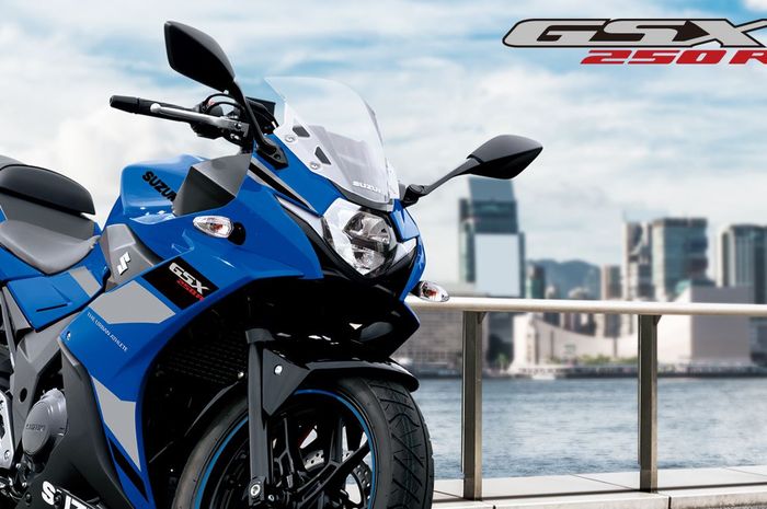 penampakan versi baru Suzuki GSX-250R