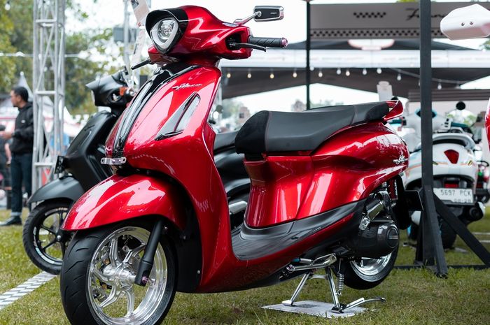 Tren modifikasi Yamaha Grand Filano kini mulai berkembang ke gaya Racing
