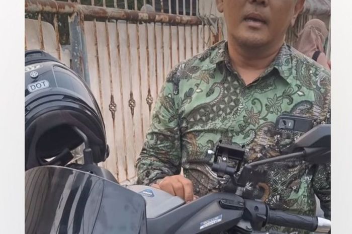 Pemotor ngaku-ngaku anggota TNI terobos trotoar di Depok