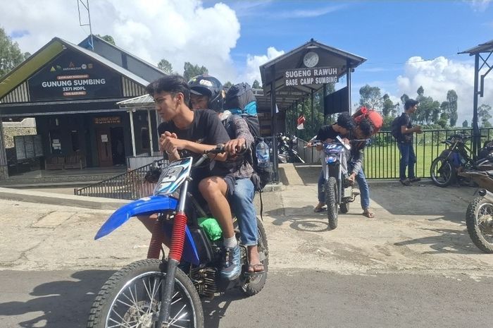 Ojek setan gunung Sumbing