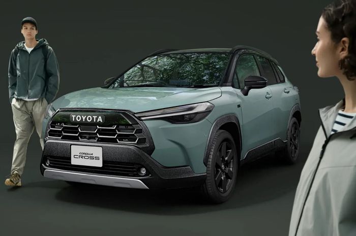 penampakan Toyota Corolla Cross Z Adventure Set yang punya grille gagal ala Land Cruiser