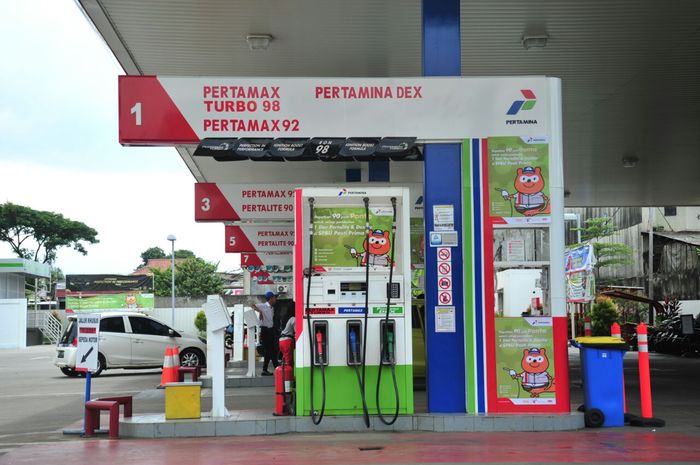 Ilustrasi. Pom Bensin Pertamina