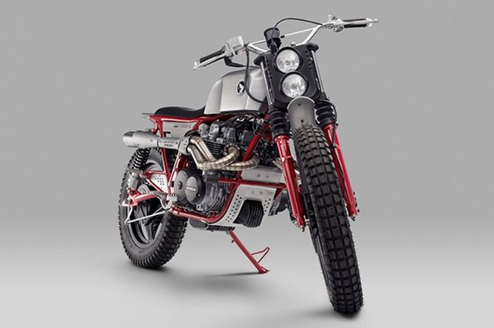 Honda CB650 Four bergaya scrambler garapan Thrive Motorcycle