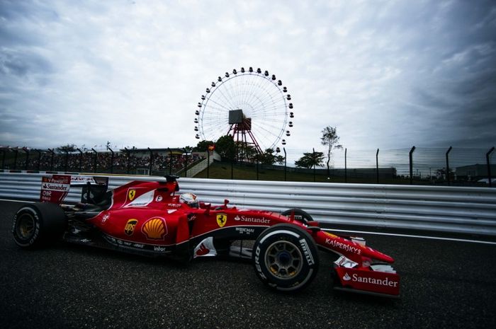 Sebastian Vettel di Suzuka, Jepang