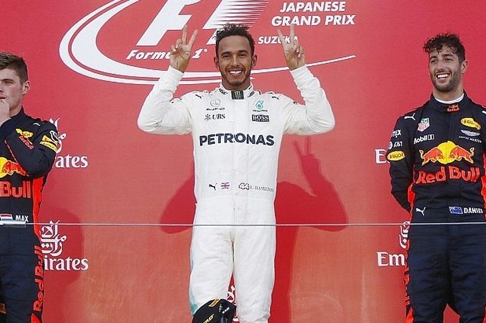 Lewis Hamilton memenangkan GP F1 Jepang 2017