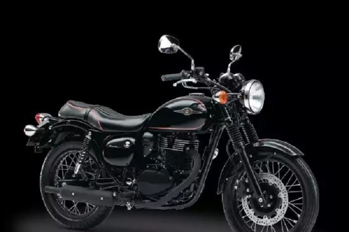 Motor klasik Kawasaki. Masih diminati