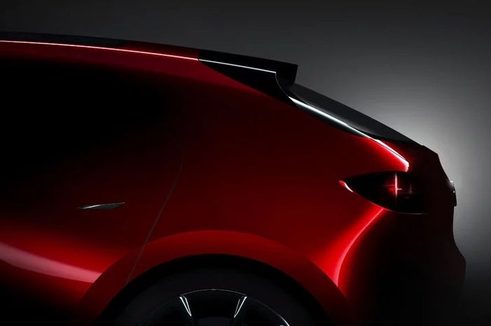 Siluet Yang Disinyalir Sebagai Mazda 3 Concept