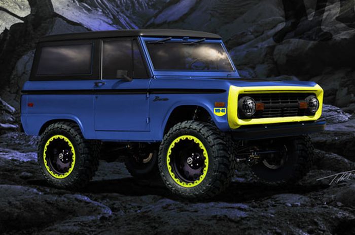 Ford Bronco Modif Siap Tampil di SEMA 2017