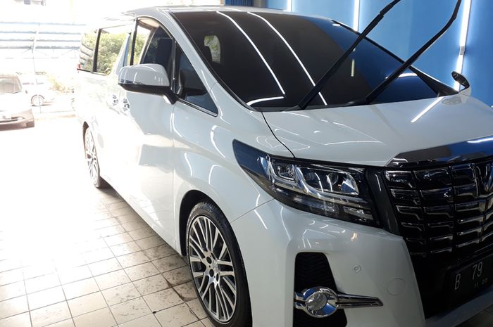 ceramic coating toyota alphard