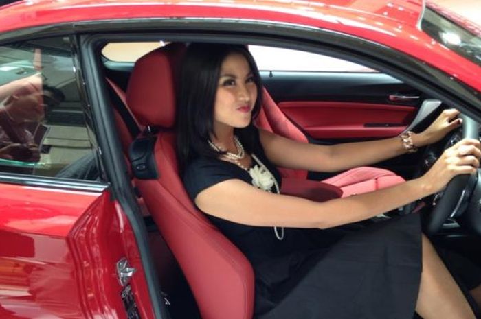 Ilustrasi menyetir mobil