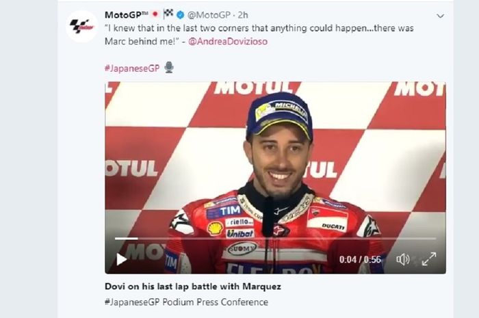 Dovizioso bicara strategi kemenangan