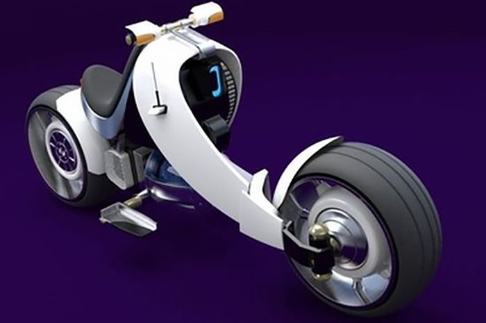 Konsep motor nuklir Motorcycle 2050 version 2