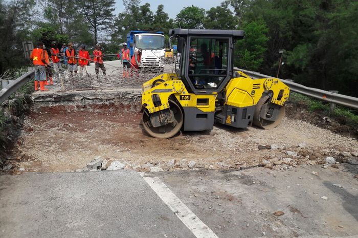 Penutupan akibat adanya perbaikan