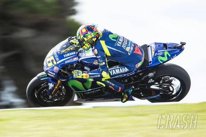 Vallentino Rossi berhasil raih podium dua kalahkan Vinales