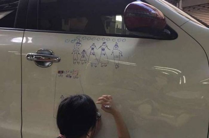 Hasil karya anak bisa diklaim?