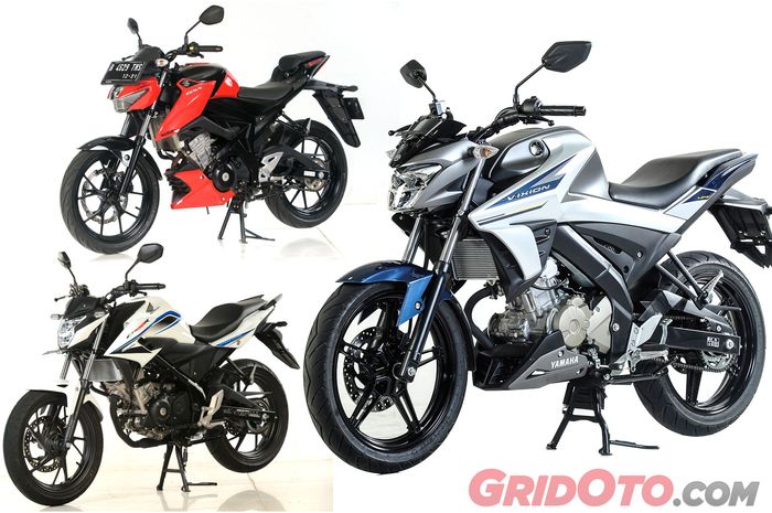 Komparasi desain All New Yamaha V-Ixion, Honda CB150R dan Suzuki GSX-S150
