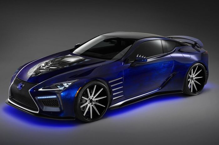  Lexus LC 500 Regalia Black Panther Pakai Remote Autonomus!