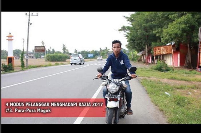 Video layanan masyarakat hindari razia