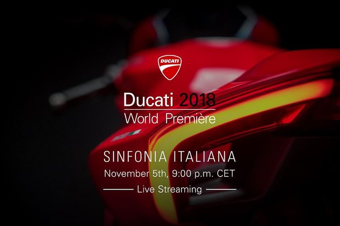 LAunching model baru Ducati di World Premier 2018