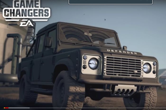 Land Rover Defender 110 di game &amp;quot;Need for Speed Payback&amp;quot;