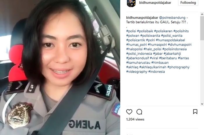 Polisi wanita Jawa Barat
