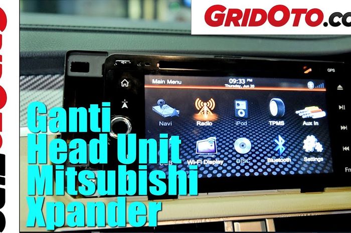 Video ganti head unit Mitsubishi Xpander