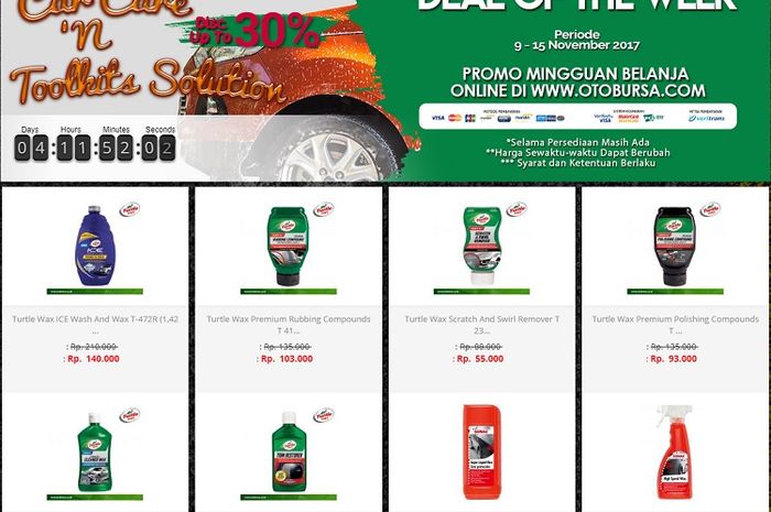 Deal of the week product car care