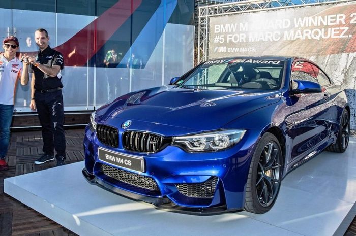 Marc Marquez kembali mendapatkan BMW 