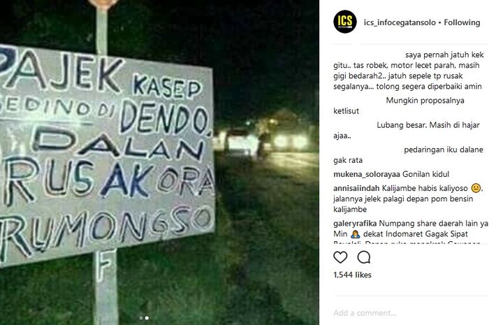 Inikah salah satu sindiran keras rakyat?