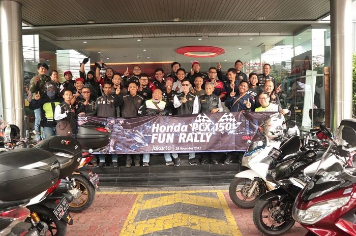 Honda PCX 150 Fun Rally 2017 