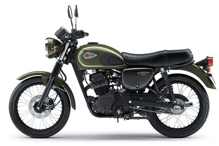 Kawasaki hadirkan W175 dalam dua tipe, standar dan SE