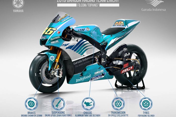 Seandainya Yamaha YZR-M1 sponsornya dari Indonesia
