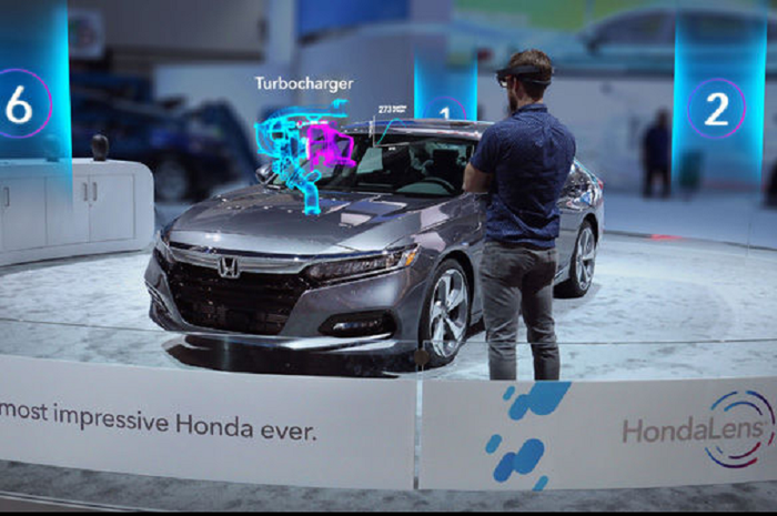 Teknologi hologram milik Honda