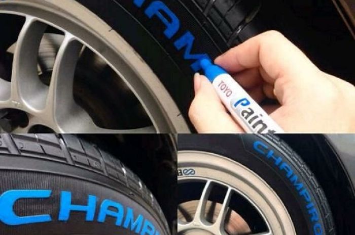 Mudahnya mewarnai ban 