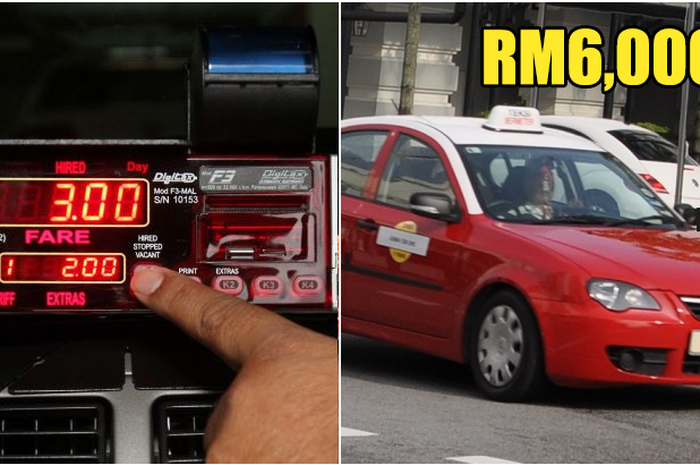 Taksi di Malaysia menerapkan harga tidak wajar