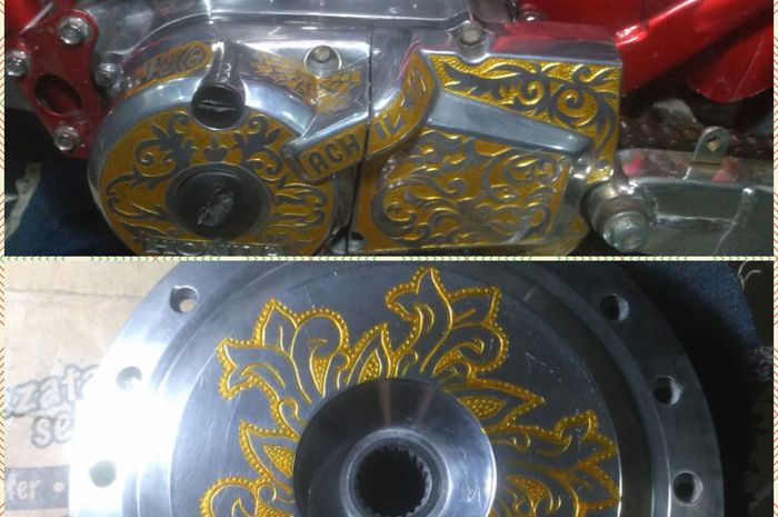 Ini dia karya Engraving milik Risky Widianto