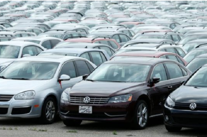 Penampakan beberapa mobil produksi Volkswagen