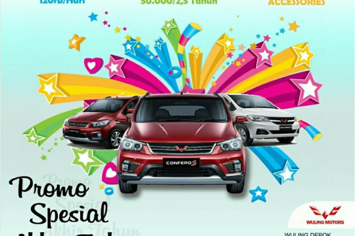 Promo akhir tahun Wuling 