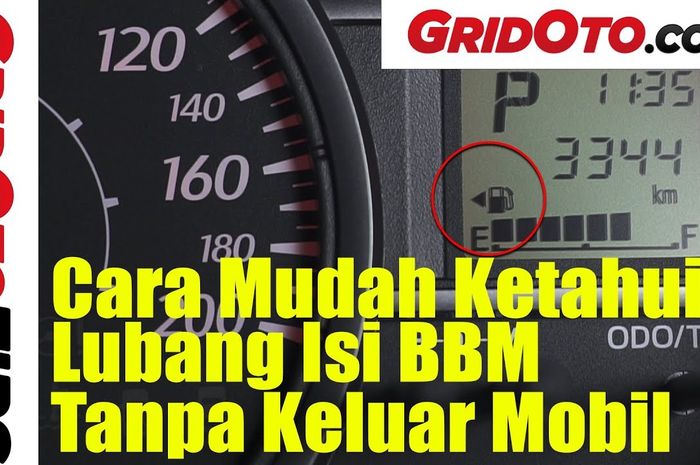 Cara mengetahui lubang isi bbm