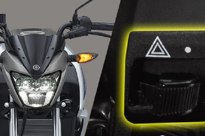 lampu hazard vixion