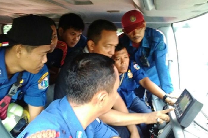 Dipasang GPS untuk memudahkan perjalanan