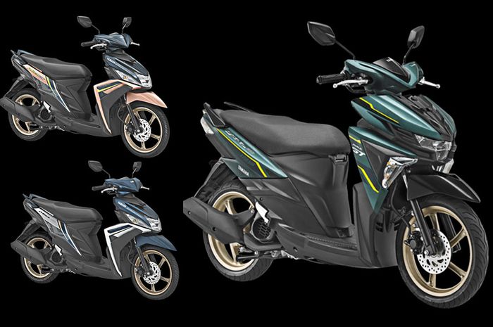 Tampang baru Yamaha Mio M3 dan Soul GT versi 2018