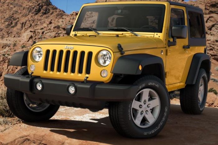 Ban Goodyear yang dipakai Jeep Wrangler 2018