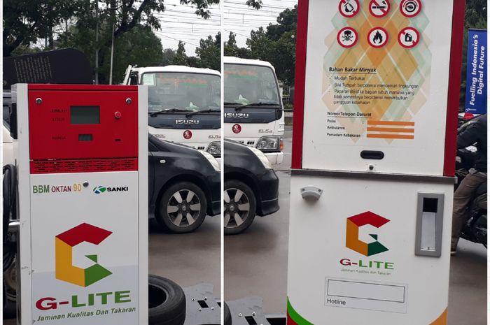 SPBU Mini G-Lite sebagai salah satu bagian dari Pertamina