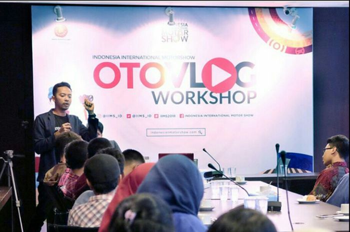 Otovlog workshop, menuju pendaftaran IIMS Otovlog Competition